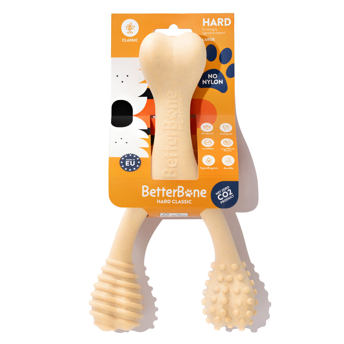 BetterBone Hard Classic Dog Chew Toy Large