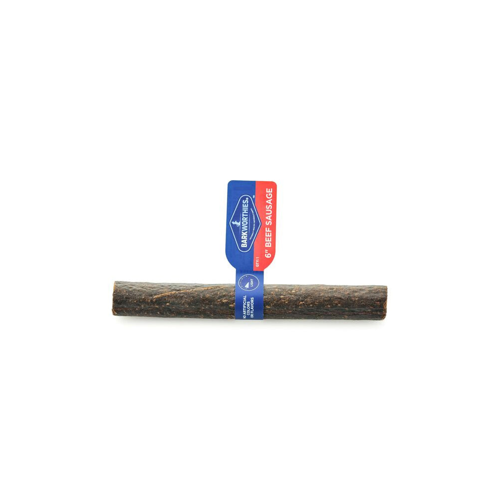 Barkworthies Beef Sausage - 6'' (Case 50)