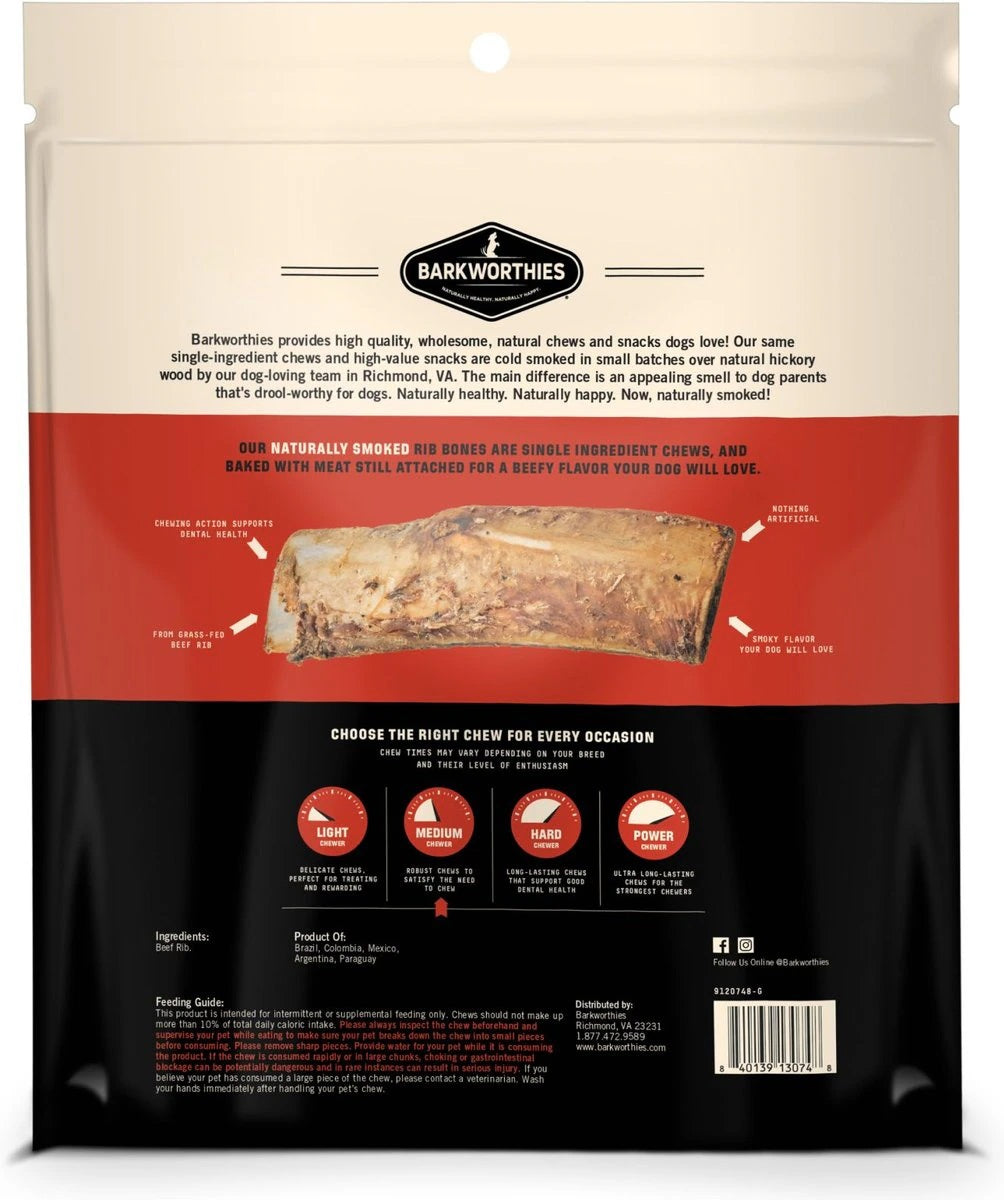 Barkworthies Smoked Rib 10pk