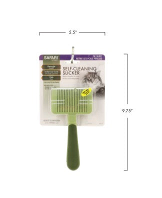 Safari by Coastal Cat Self-Cleaning Slicker Brush