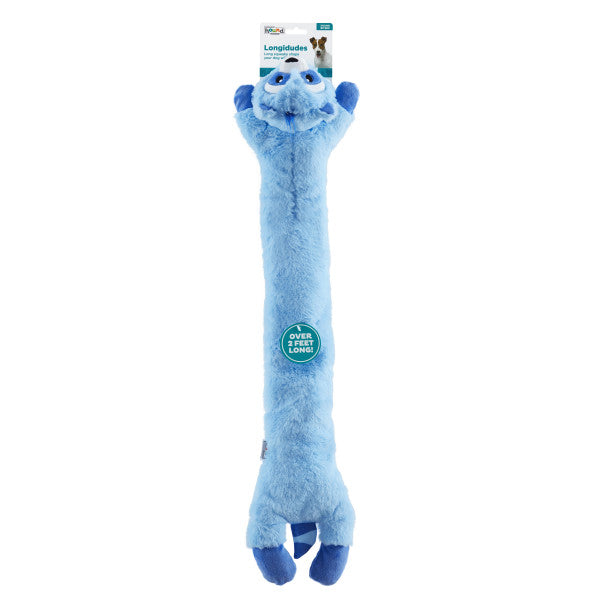 Outward Hound Longidudes Raccoon Plush and Tug Dog Toy
