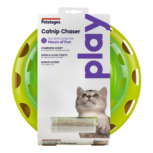 Catstages Catnip Chaser Green Cat Toy