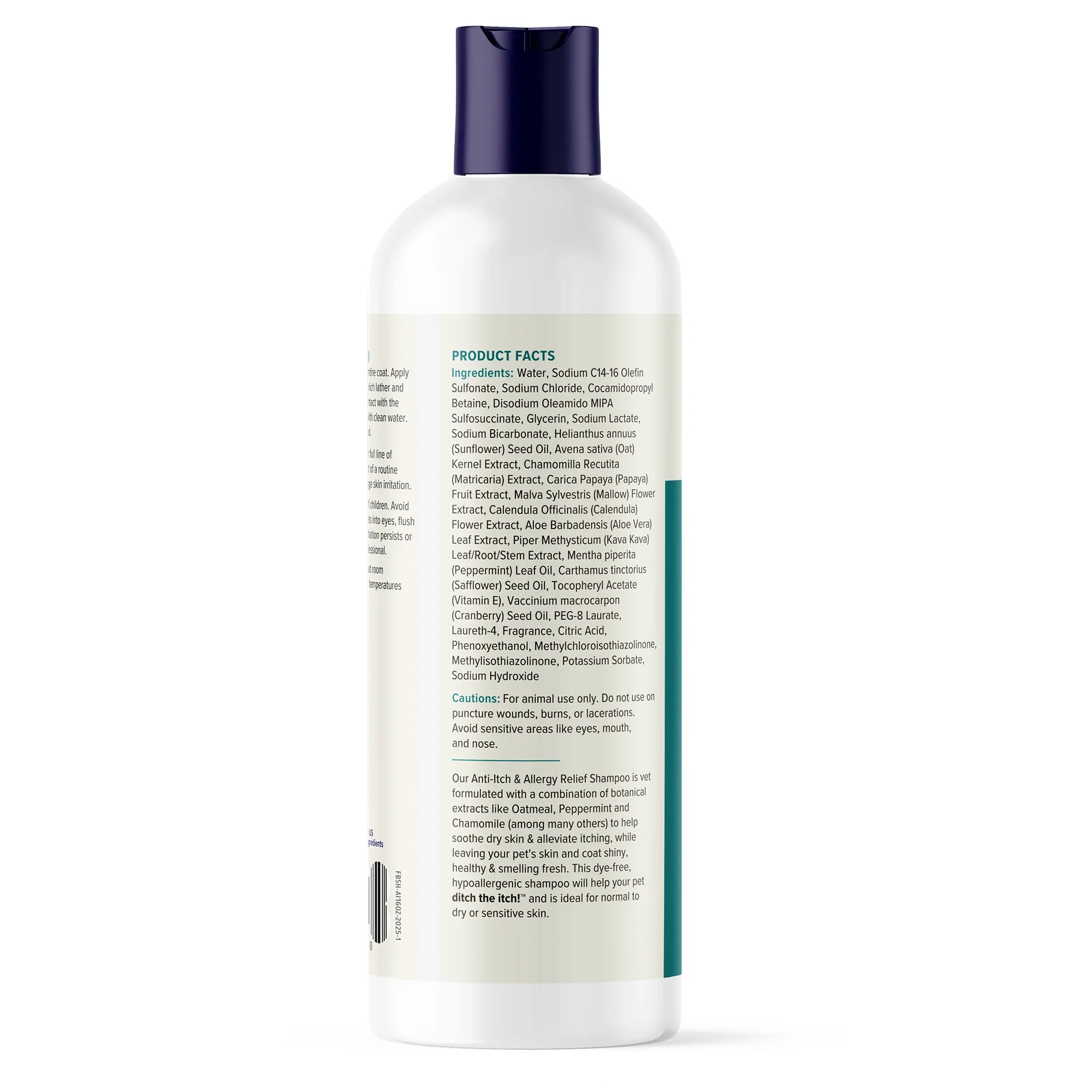 Dermabliss™ Advanced Vet Strength Medicated Anti-Bacterial & Anti-Fungal Shampoo, 16 fl oz
