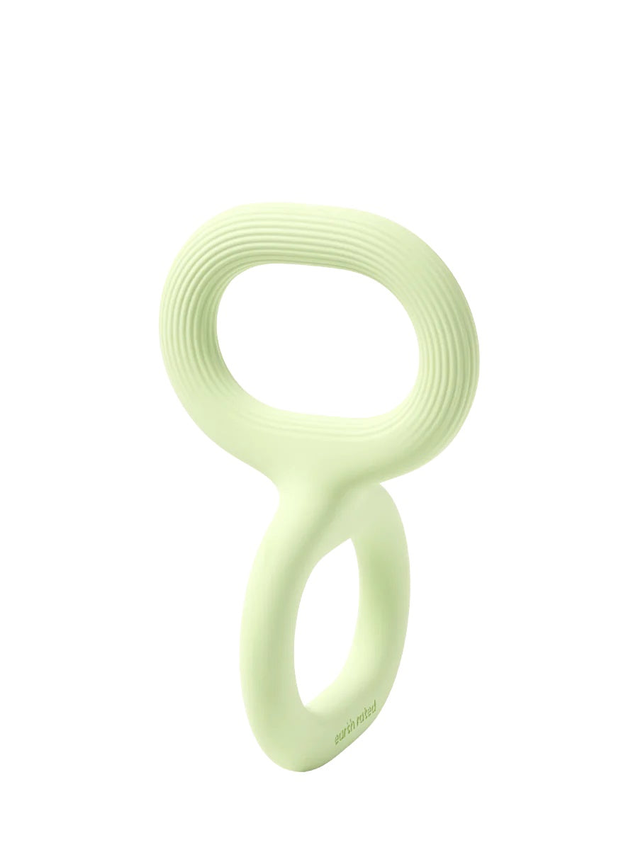 Earth Rated Rubber Tug Dog Toy Green Small