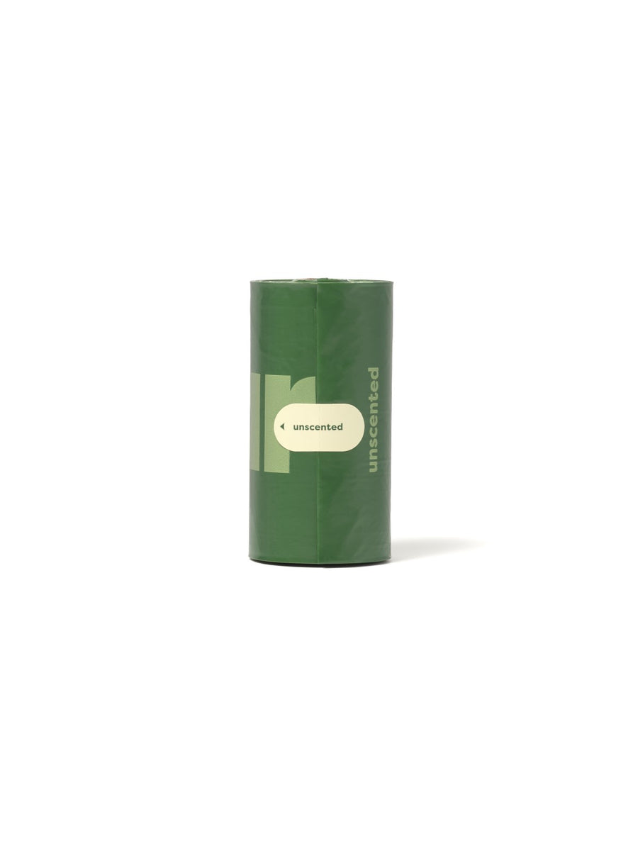 Earth Rated Unscented Poop Bags 120ct on 8 Refill Rolls (Case of 12)