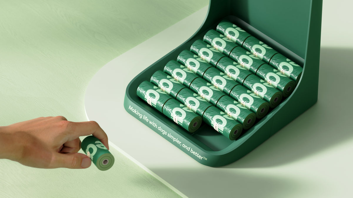 Earth Rated Countertop Display With 21 Unscented Refill Rolls & 6 Dispensers