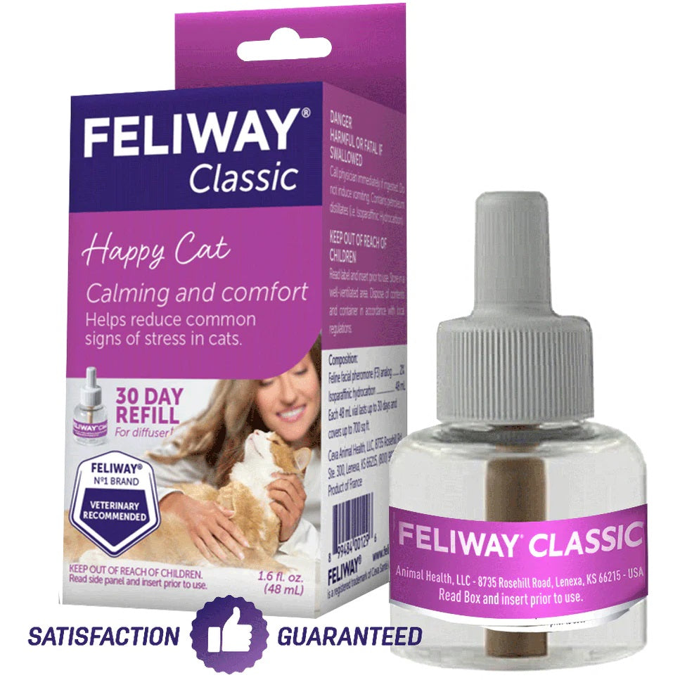 Feliway Classic Cat Calming Pheromone 30 Day Refill
