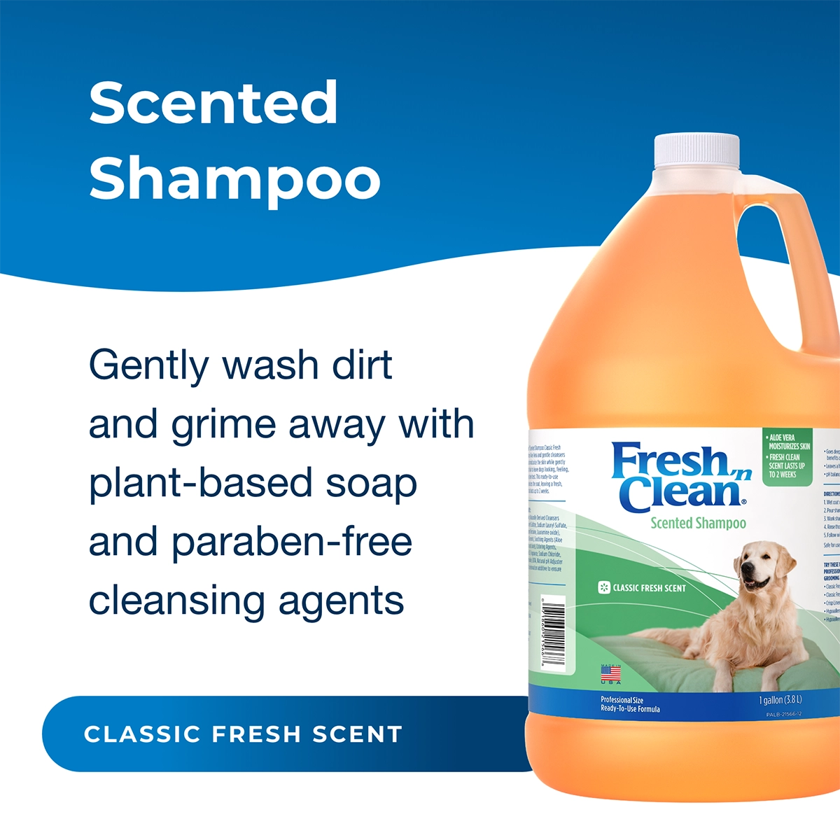 Fresh 'n Clean Scented Shampoo, Classic Fresh Scent RTU