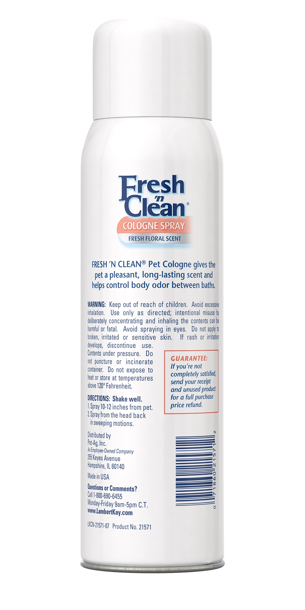 Fresh 'n Clean Cologne Spray, Fresh Floral Scent, 12 oz.
