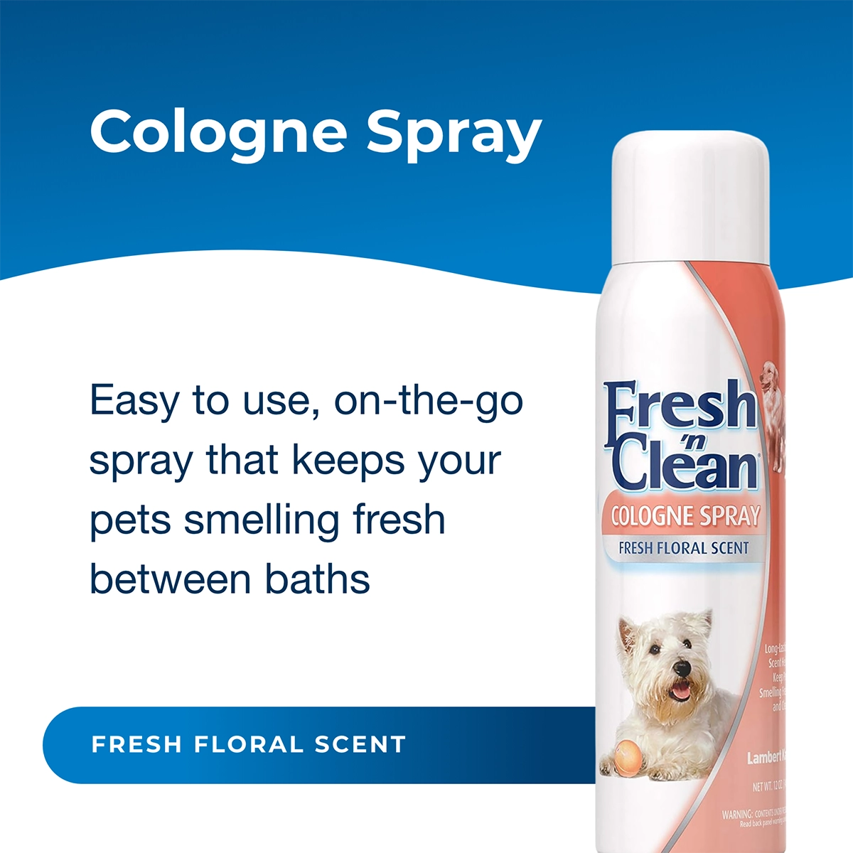 Fresh 'n Clean Cologne Spray, Fresh Floral Scent, 12 oz.