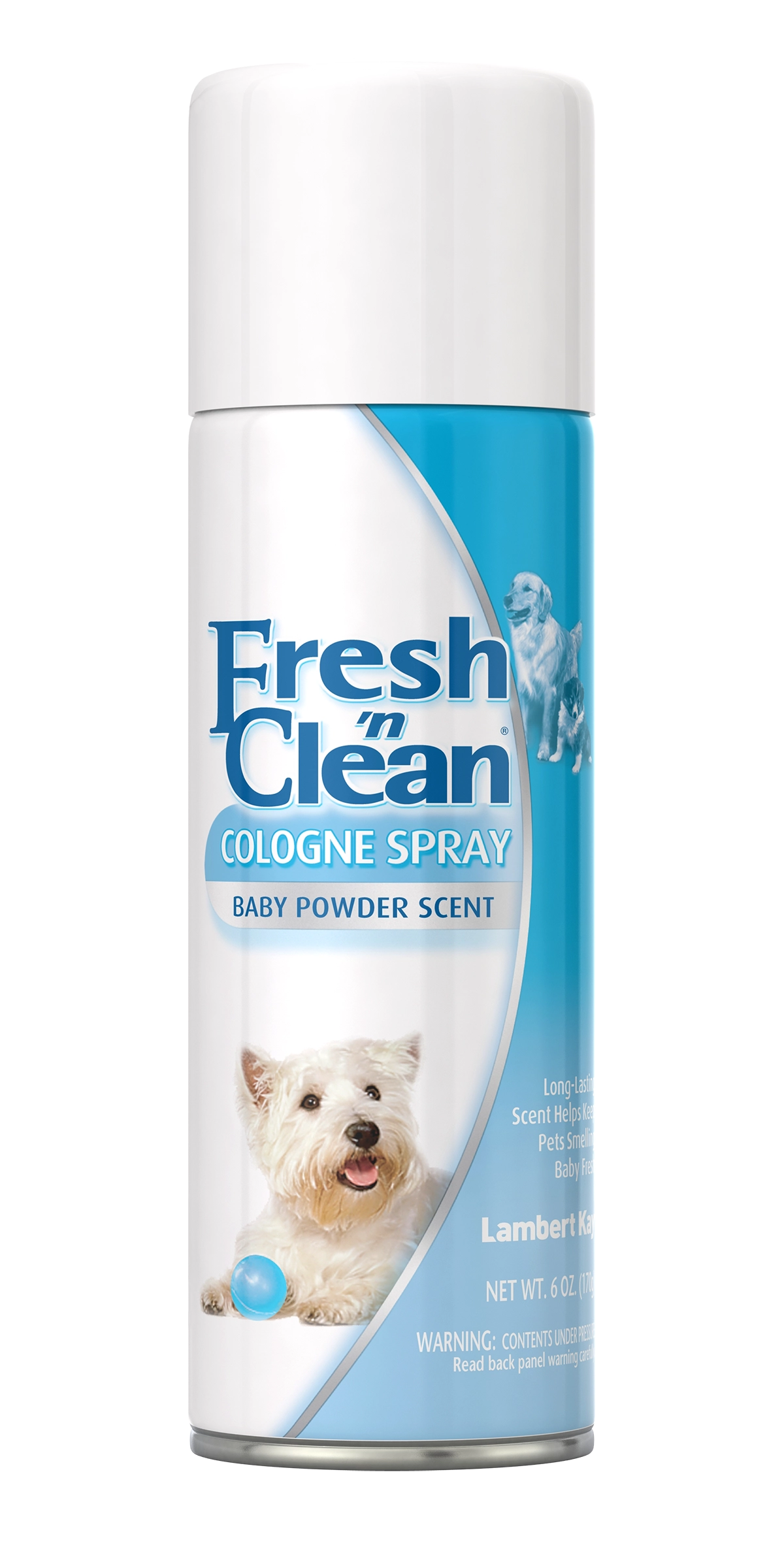 Fresh 'n Clean Cologne Spray, Baby Powder Scent, 6 oz.