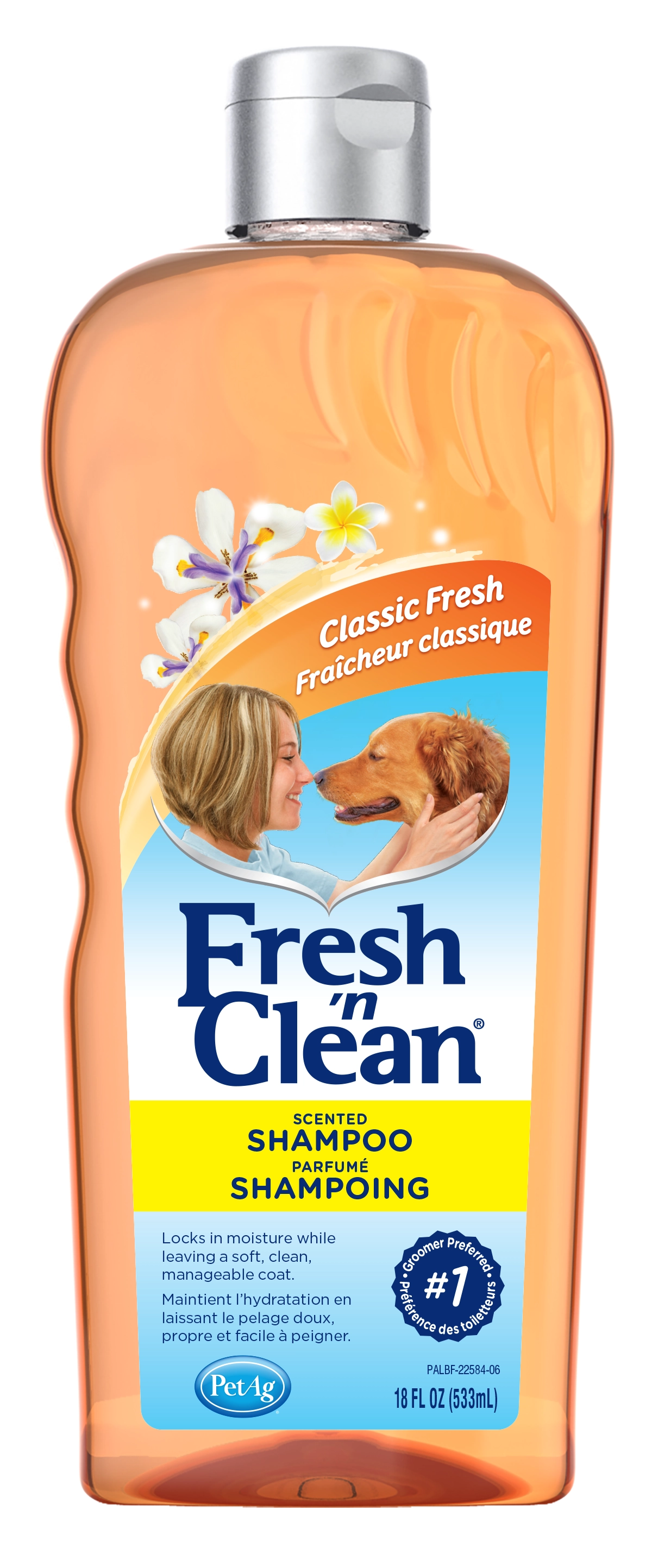 Fresh 'n Clean Scented Shampoo, Classic Fresh Scent, 18 oz.