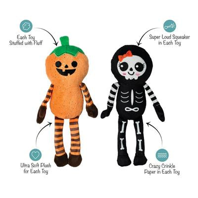 PetShop by Fringe Studio Oh My Gourd Plush Dog Toy
