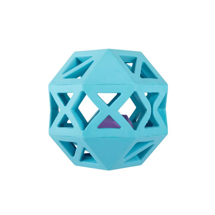 PetShop by Fringe Sweet on the Inside Blue Rubber Dog Toy
