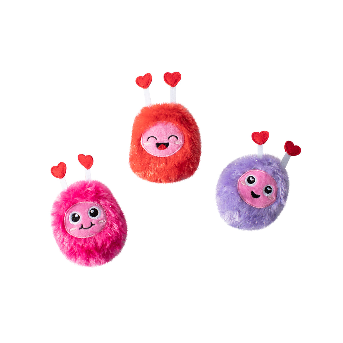 PetShop by Fringe Studio Love Connection Plush Dog Toyset Small 3pc