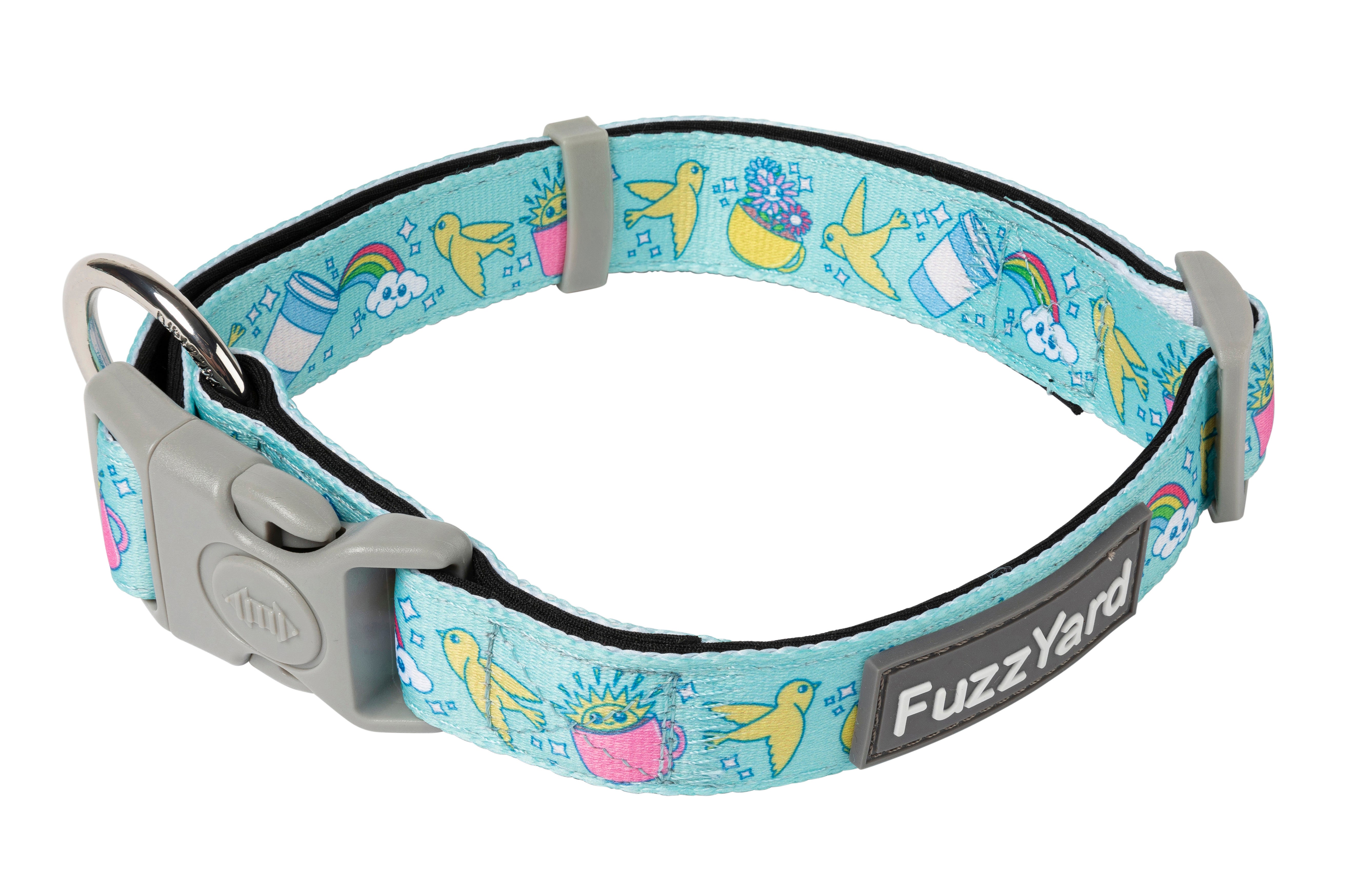 FuzzYard Collar Wakey Wakey Large