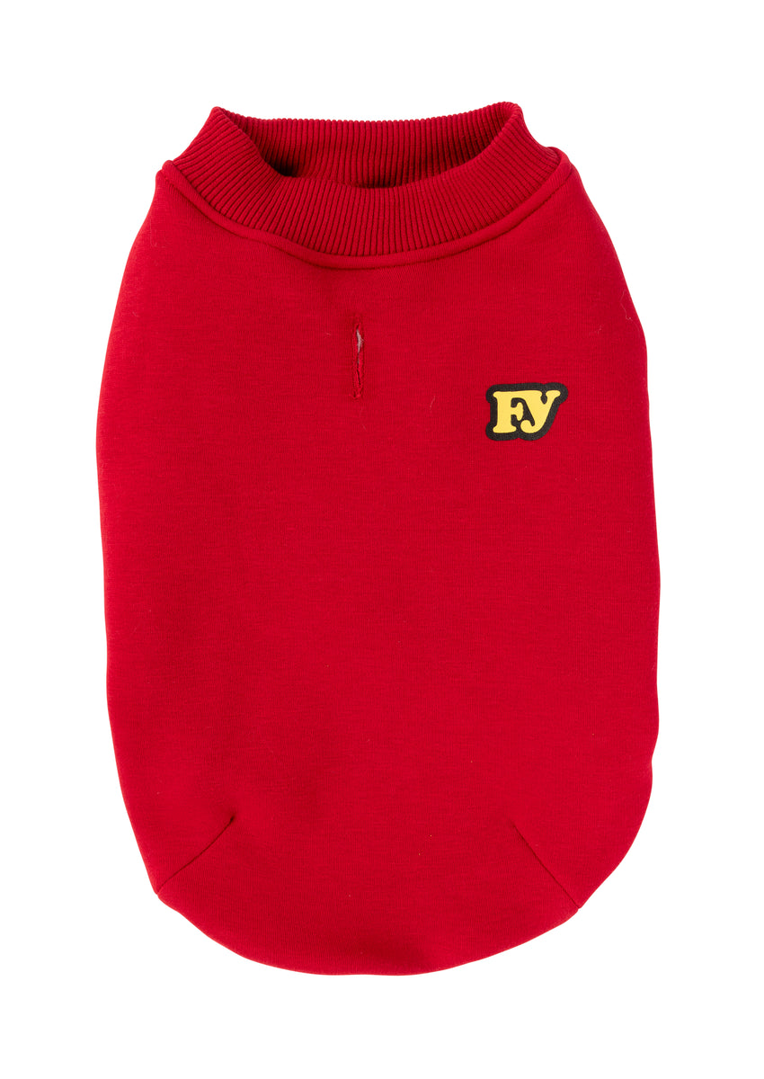 FuzzYard The Woof Sweater Red Size 2