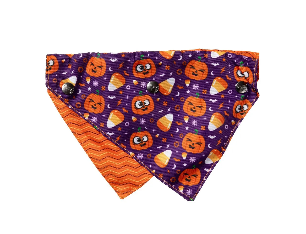 FuzzYard Halloween Bandana Goofie Gourds S/M