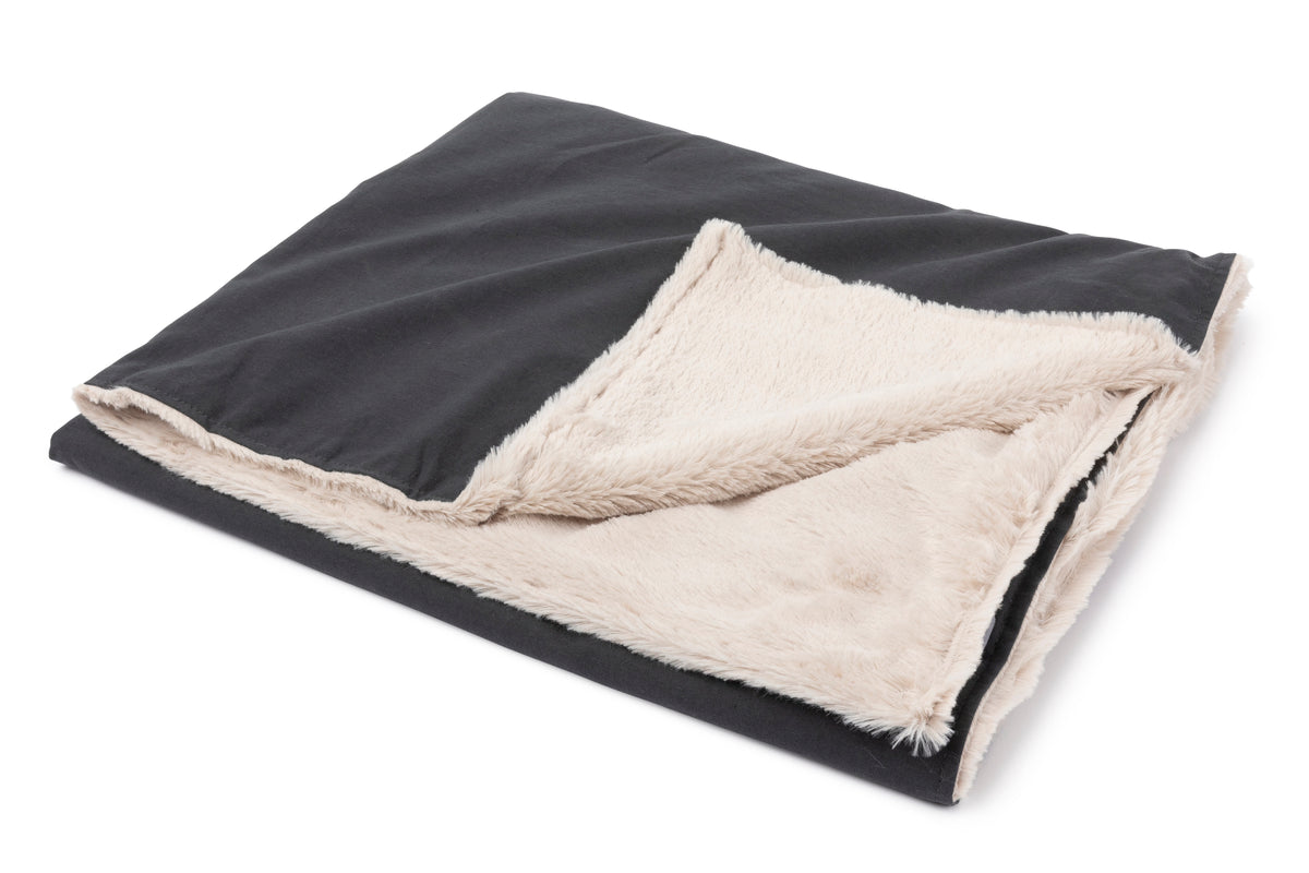 FuzzYard Life Pet Blanket - Slate Grey L