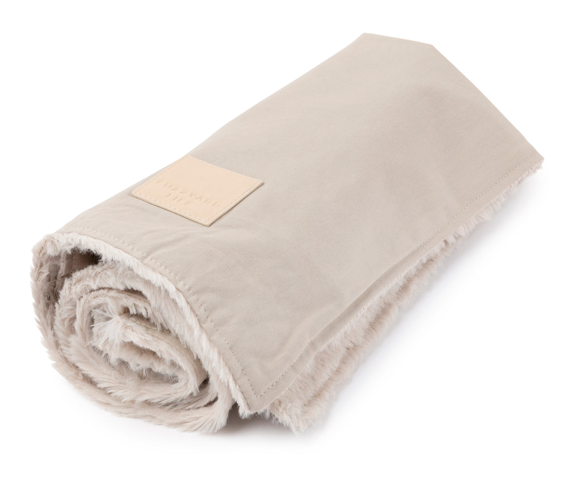 FuzzYard Life Pet Blanket - Sandstone S