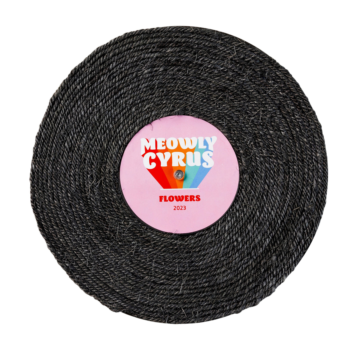 FuzzYard Meowly Cyrus Record Cat Scratcher Toy