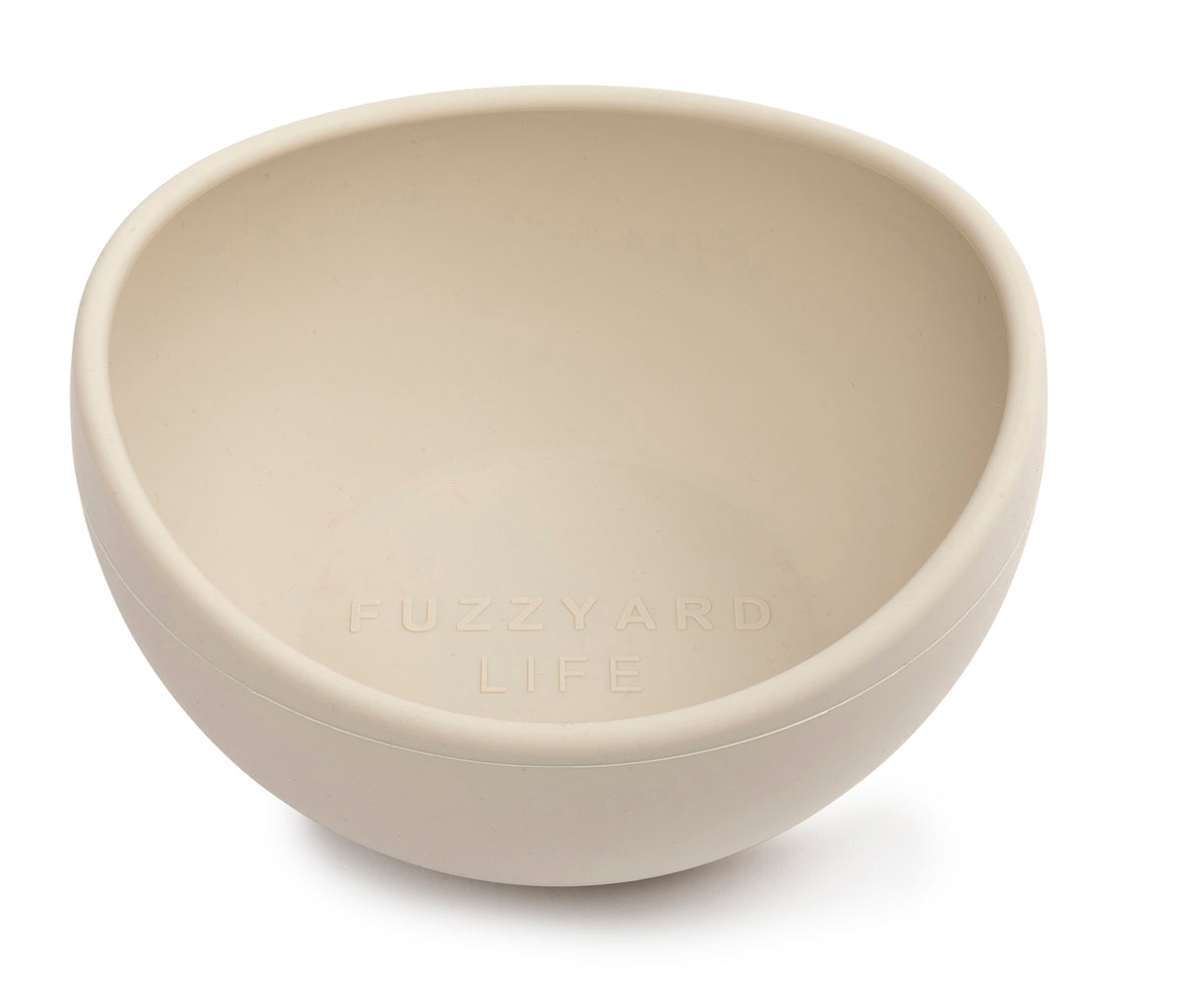 FuzzYard Life Silicone Bowl Sandstone M