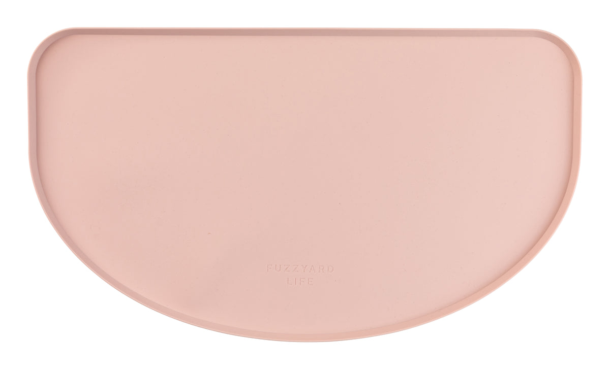 FuzzYard Life Silicone Feeding Mat Soft Blush