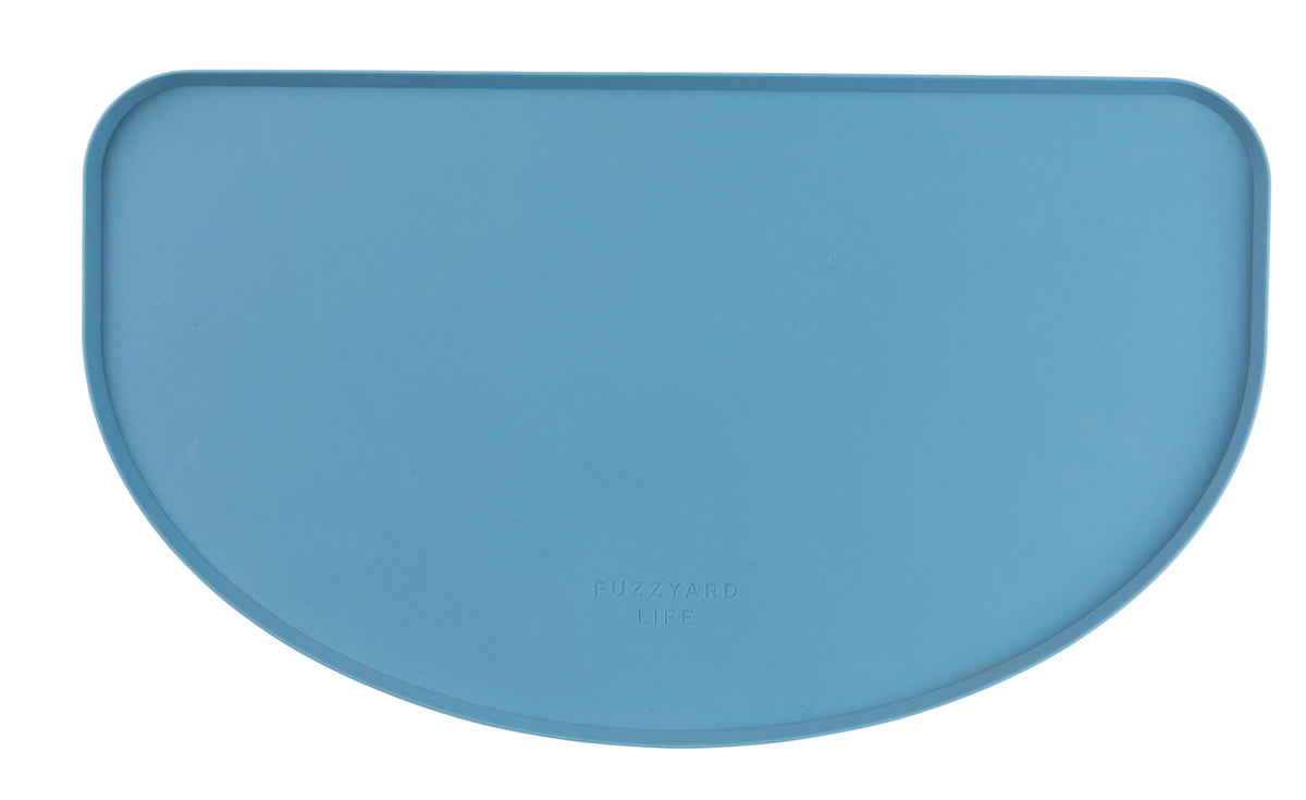 FuzzYard Life Silicone Feeding Mat French Blue