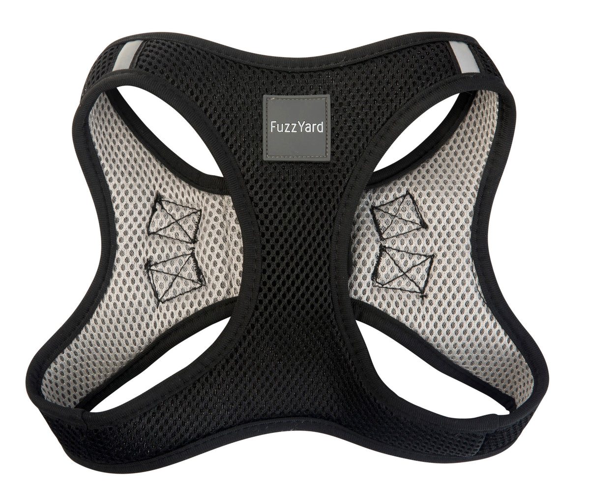 FuzzYard Step In Harness Swat Black Small