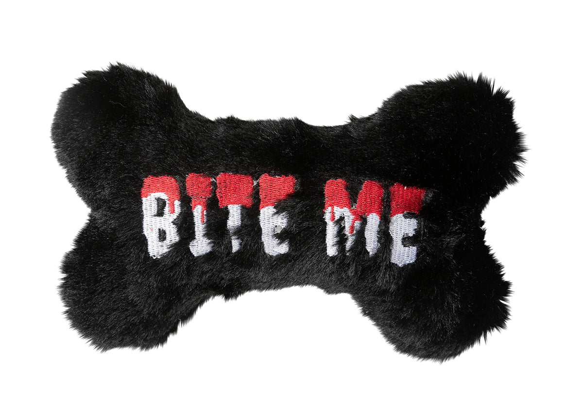FuzzYard Dog Toy Bite Me Bone S