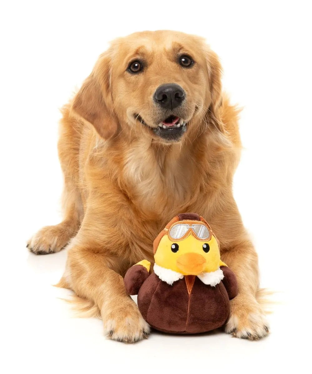 FuzzYard Amelia Quackhart Plush Dog Toy Small