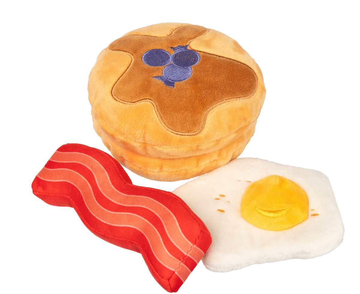 FuzzYard Dog's Breakfast Plush Dog Toy 3pk