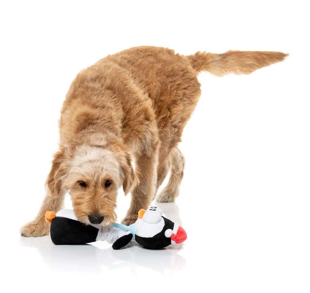 FuzzYard Holiday Finneck The Penguin Plush Dog Toy