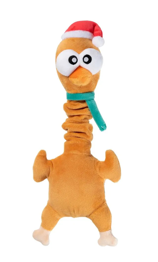 FuzzYard Holiday Monecka The Turkey Plush Dog Toy