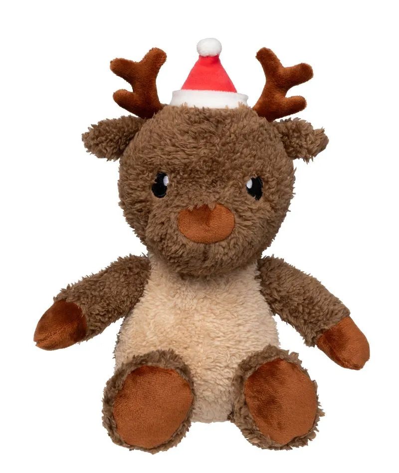 FuzzYard Holiday Ralph The Reindeer Plush Dog Toy