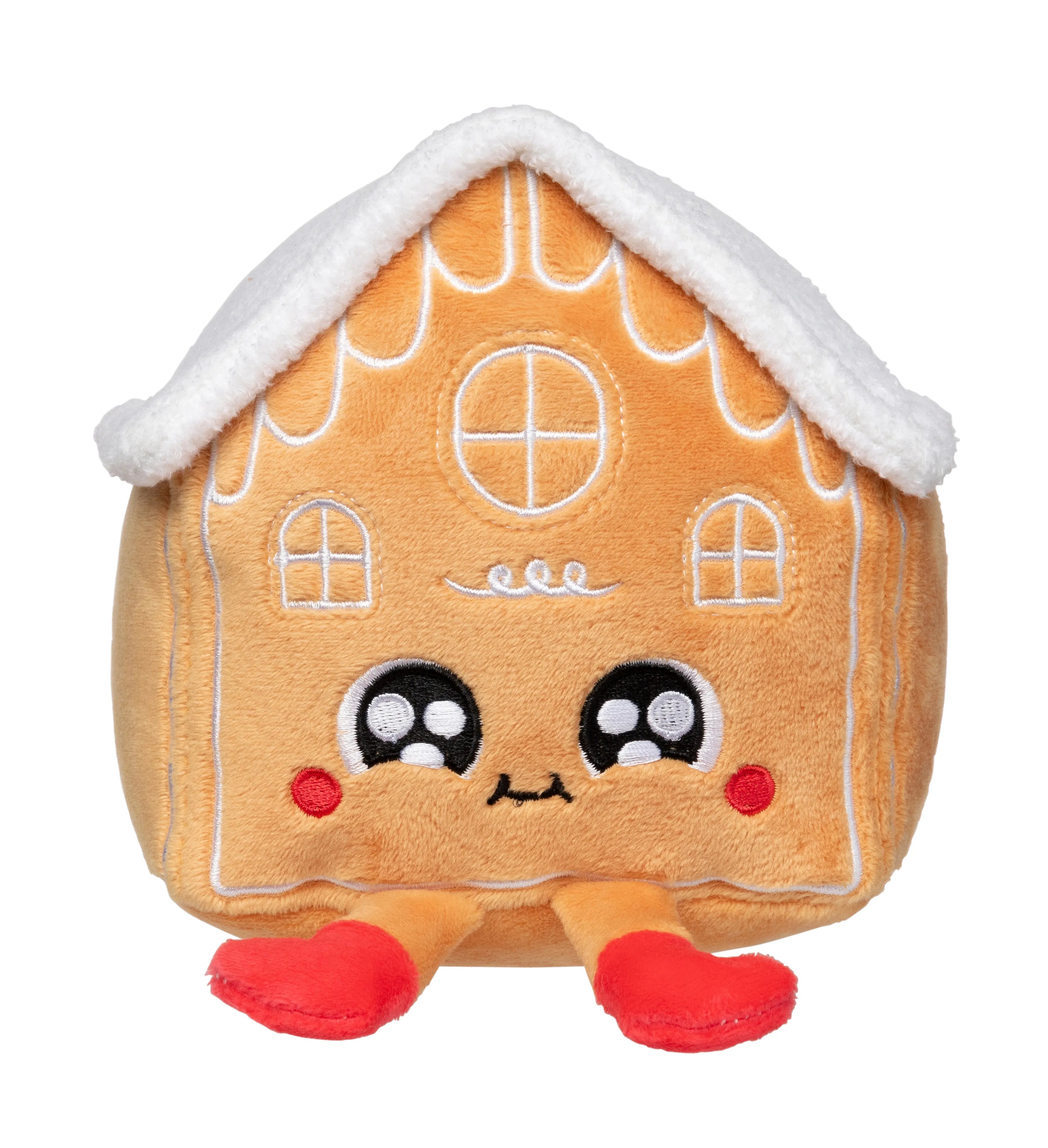 FuzzYard Holiday Holly House Plush Dog Toy