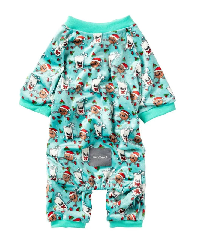FuzzYard Holiday Pajama Santa's Snacks