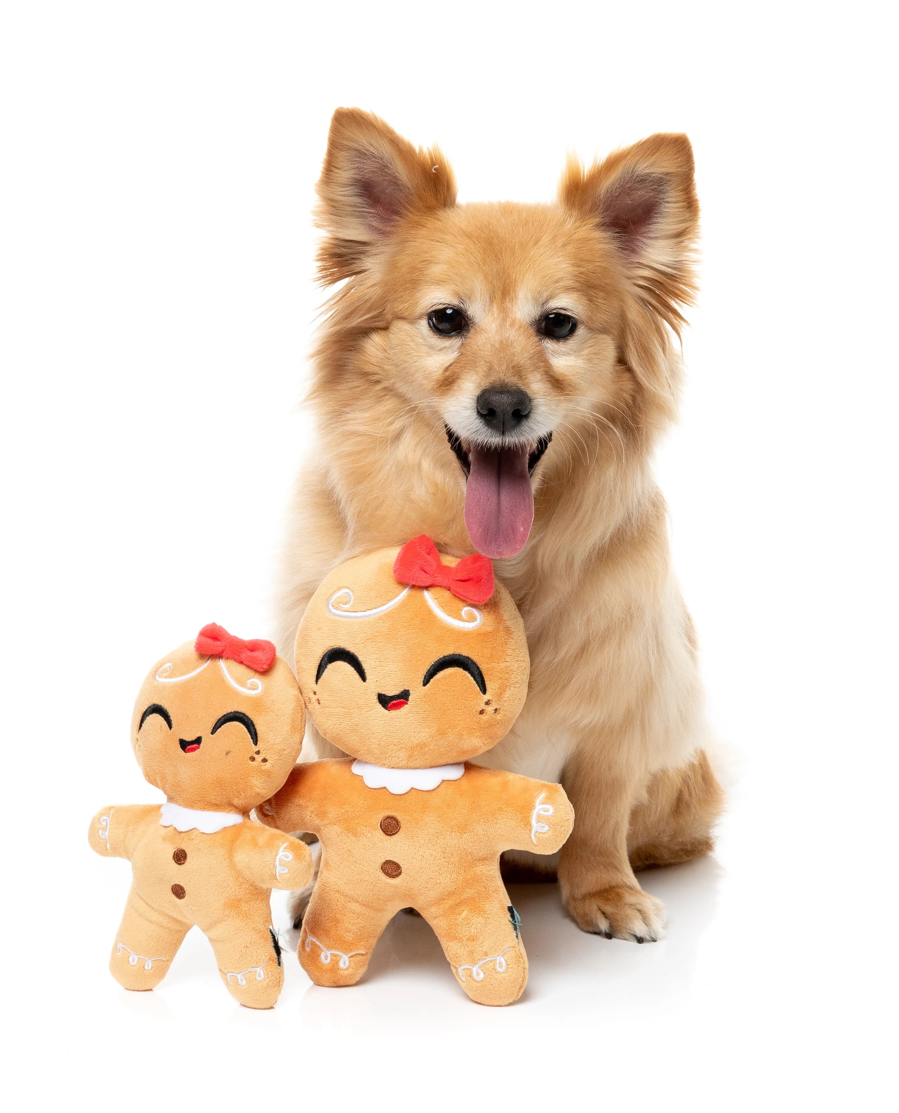 FuzzYard Holiday Doughlila L Plush Dog Toy