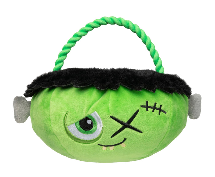 FuzzYard Halloween Franken Basket Plush Dog Toy