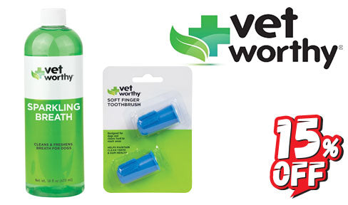 15% OFF VET WORTHY