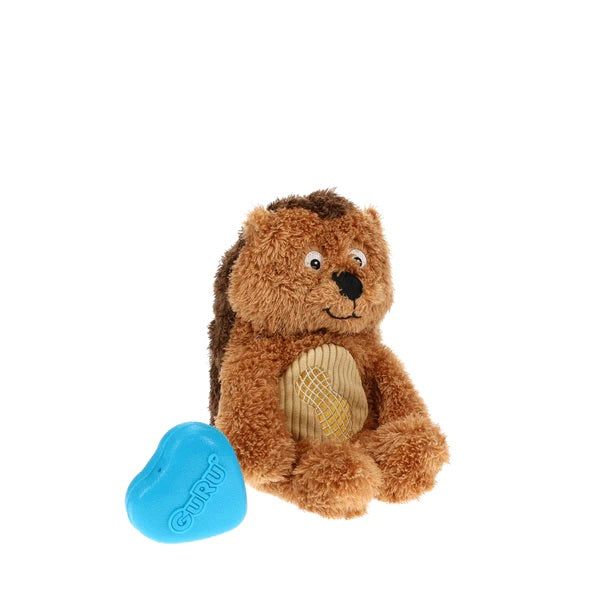 GURU Pet Company Soft Scents Hedgehog Plush Dog Toy Medium
