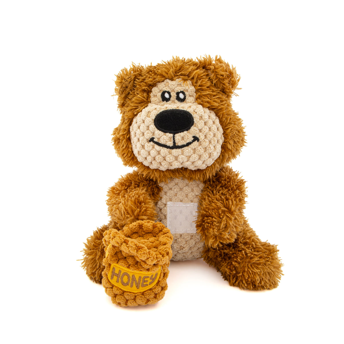 GURU Pet Company Loveys Bear Plush Dog Toy Medium