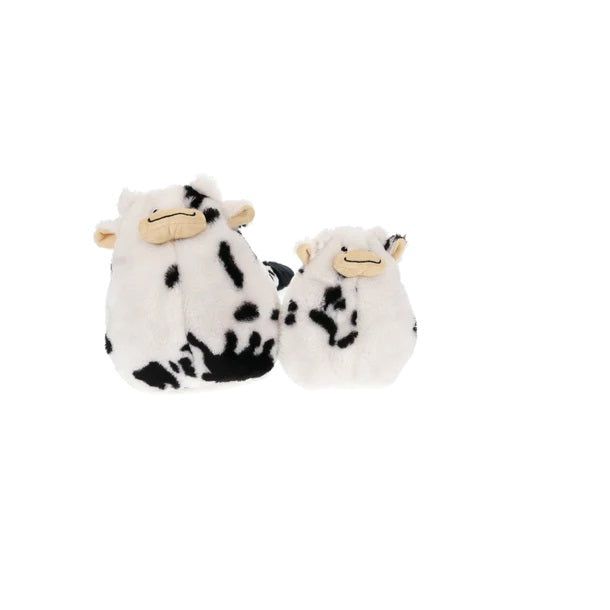 GURU Pet Company Hide-A-Tail Cow Interactive Plush Dog Puzzle Toy Large
