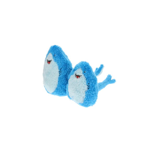 GURU Pet Company Hide-A-Tail Shark Interactive Plush Dog Puzzle Toy Large