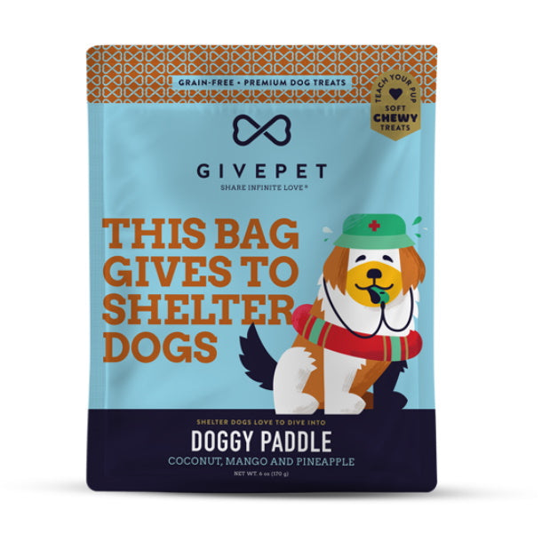 GivePet Doggy Paddle 6oz Bag