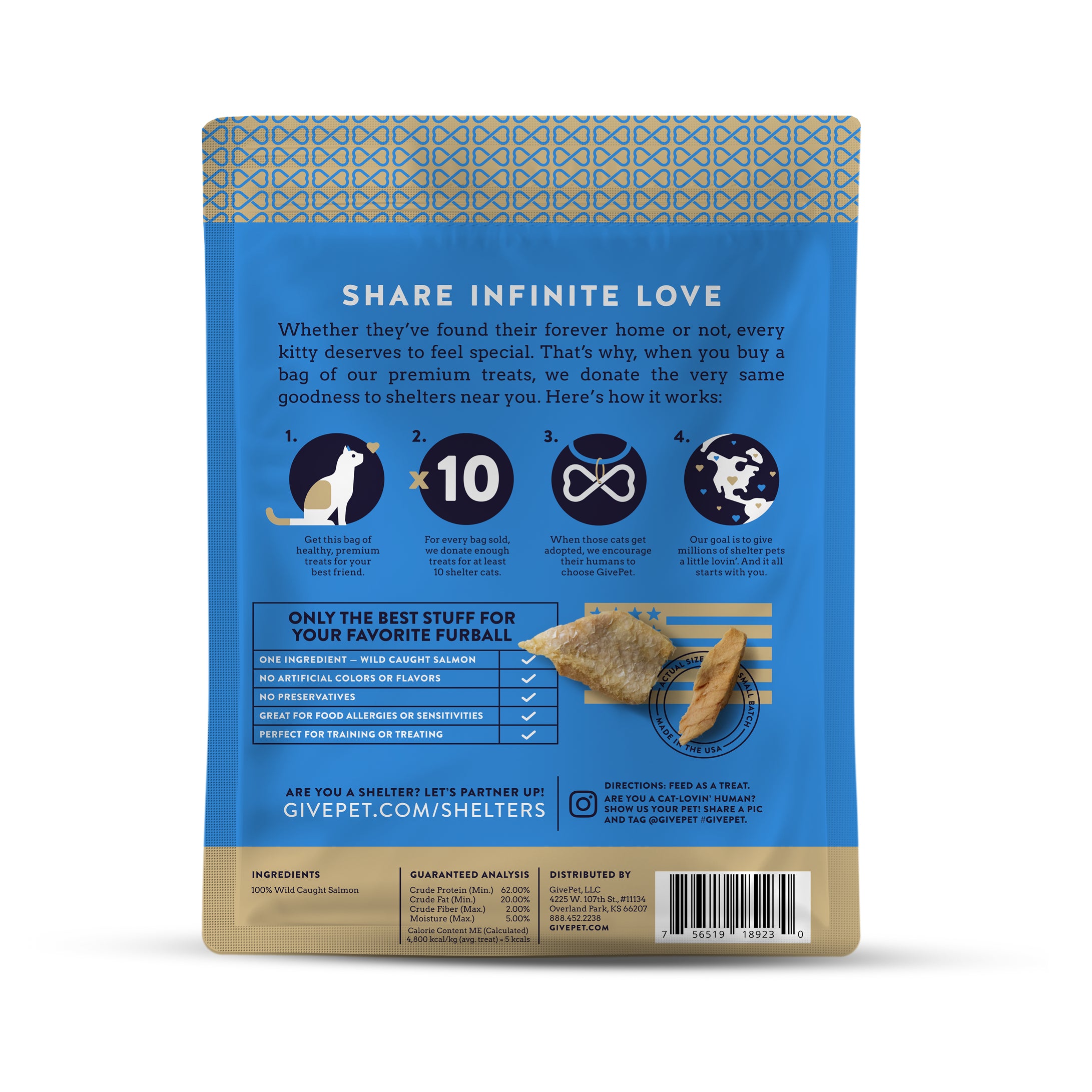 GivePet Purrfect Cast 3.5oz Bag