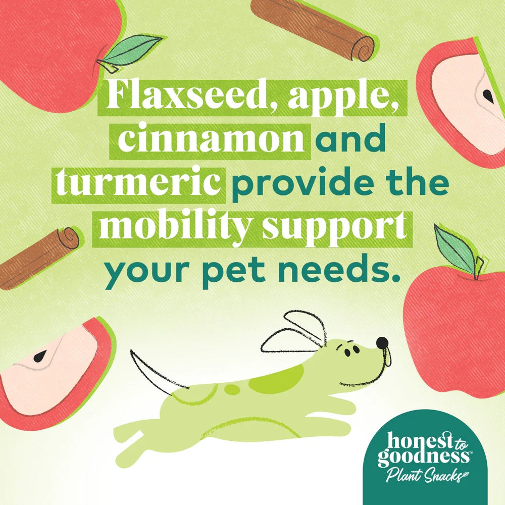 Honest To Goodness™ Plant Snacks Happy Feet Apple & Cinnamon Recipe Dog Treats 8oz