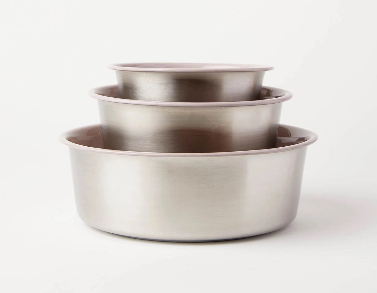 Jax & Bones Bone Slow Feeder Bowl Pink Large