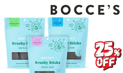 25% OFF BOCCE'S BAKERY