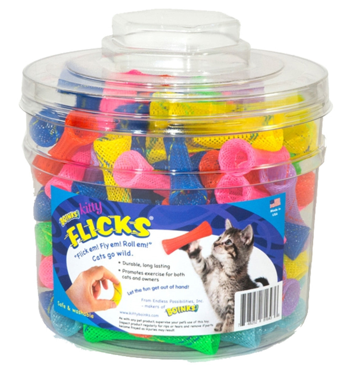 Kitty Boinks Kitty Flicks Tub Of 75